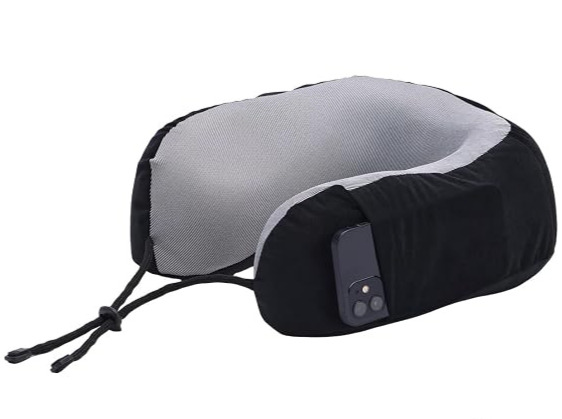 Ultimate Travel Neck Pillow, Premium Memory Foam U-Shaped Pillow with Adjustable Strap & Washable Cover for Flights, Car & Long Journeys - Image 3