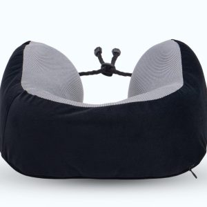 Ultimate Travel Neck Pillow, Premium Memory Foam U-Shaped Pillow with Adjustable Strap & Washable Cover for Flights, Car & Long Journeys
